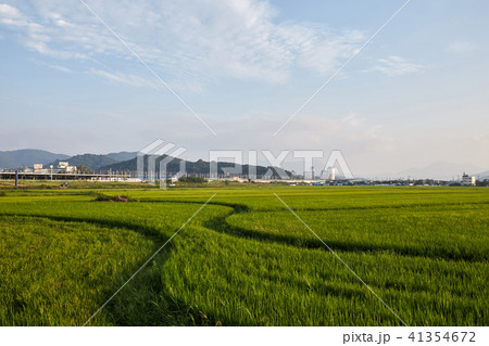 空 風景 駅 41354672