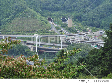 高尾山からの八王子JCT-17953 高尾山からの八王子JCT-17953 41355986