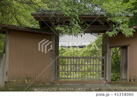 昌清院山門（鎌倉市山崎） 41358060