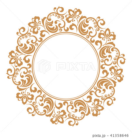 Decorative frame Elegant vector element for design 41358646
