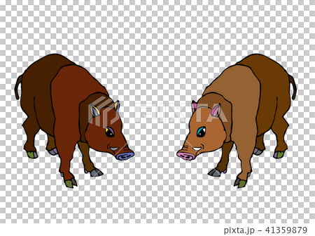 イノシシのイラストのイラスト素材 イノシシのイラストのイラスト素材