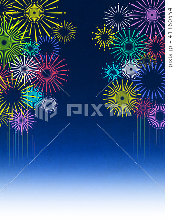 背景素材 花火 背景素材 花火 41360654