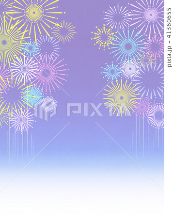 背景素材　花火 41360655