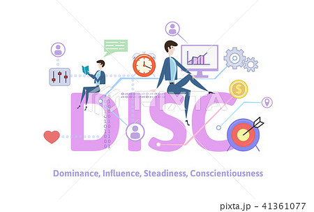 Disc Dominance Influence Steadiness のイラスト素材