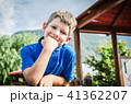 Happy child , ok with the hand 41362207