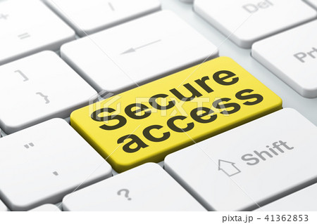 Privacy concept: Secure Access on computer keyboard background Privacy concept: Secure Access on computer keyboard background 41362853