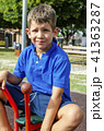 Happy child at the playground 41363287