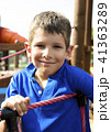 Happy child at the playground 41363289
