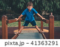 Happy child at the playground 41363291