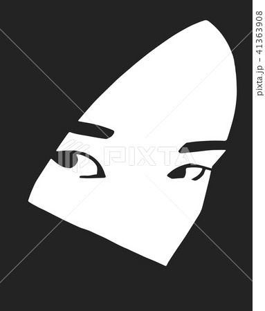 Portrait of attractive model in black and white 41363908