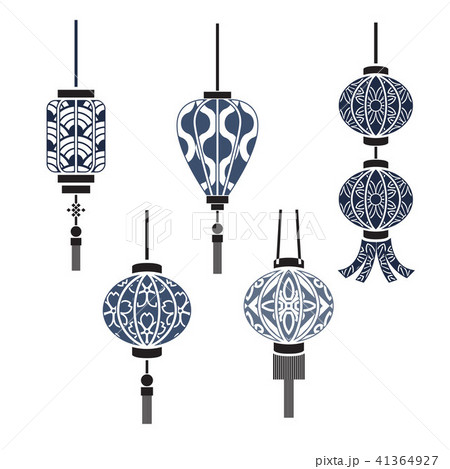 Chinese lamp vector Chinese lamp vector 41364927