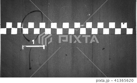 Start and Finish motor race line in circuit Start and Finish motor race line in circuit 41365620