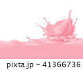 Pink milk splash 41366736