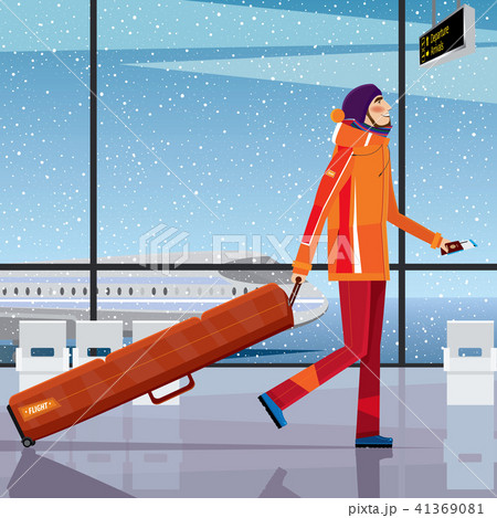 Trip to the ski resort 41369081