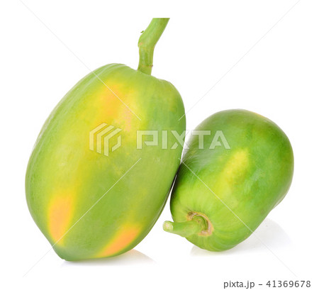 Papaya isolated on white background 41369678