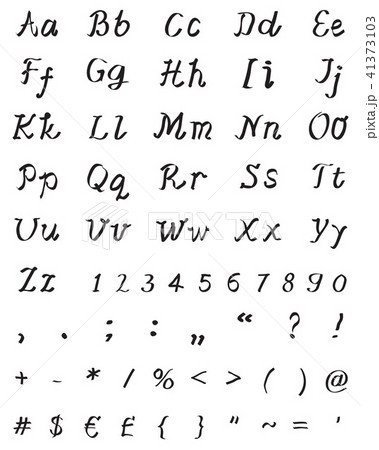 handwritten font for letter handwritten font for letter 41373103