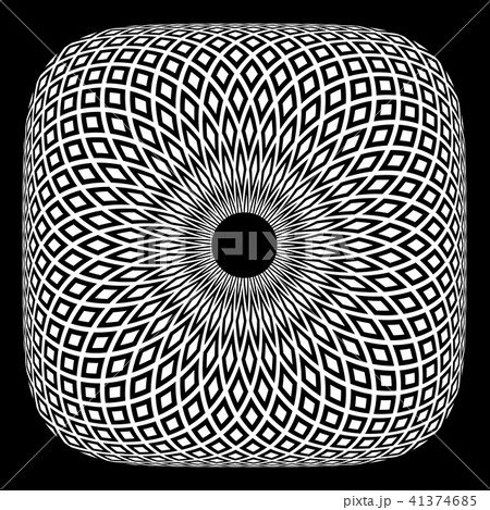 Abstract  geometric rotation pattern. Abstract  geometric rotation pattern. 41374685