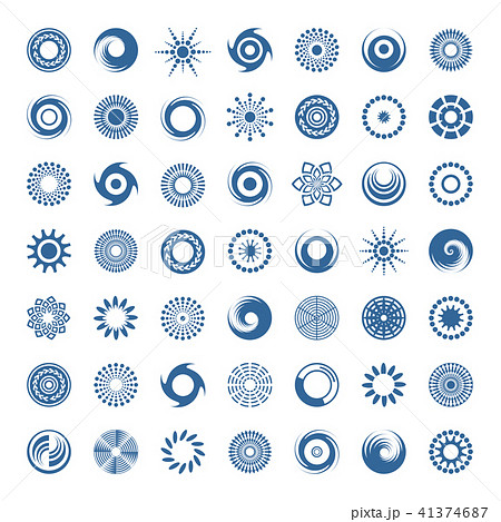 Design elements set. Abstract icons . Design elements set. Abstract icons . 41374687