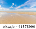 Tropical beach Sea,Sand and summer day 41378990