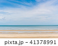 Tropical beach Sea,Sand and summer day 41378991