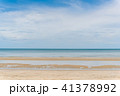 Tropical beach Sea,Sand and summer day 41378992