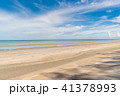 Tropical beach Sea,Sand and summer day 41378993