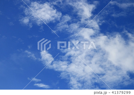 blue sky with fluffy cloud bright beautiful  41379299