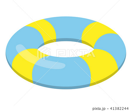 浮き輪のイラスト素材 41382244 Pixta