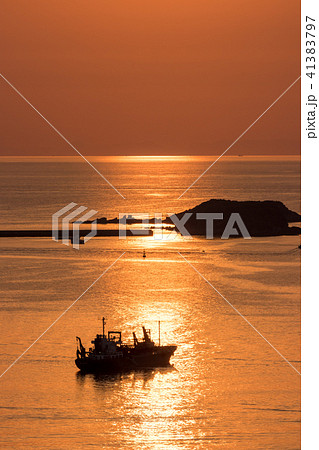 長崎の夕陽 41383797