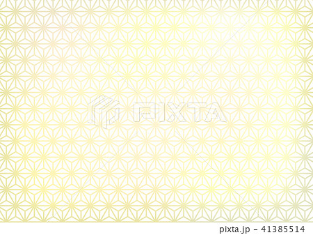 和風背景 麻の葉 シンプルのイラスト素材