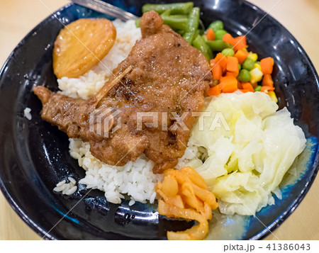 排骨飯 台湾 炊きこみ 41386043