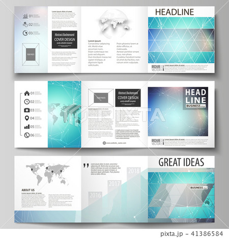 The minimalistic vector illustration of the editable layout. Three creative covers design templates The minimalistic vector illustration of the editable layout. Three creative covers design templates 41386584