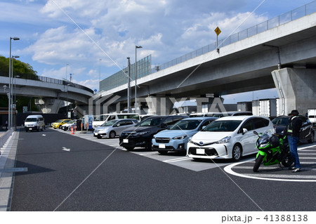 高速道路のパーキングエリア 41388138