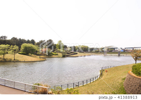 natural view and river in hitachi seaside park 41388913