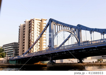 big bridge and cityscape at sumida river viewpoint 41388933