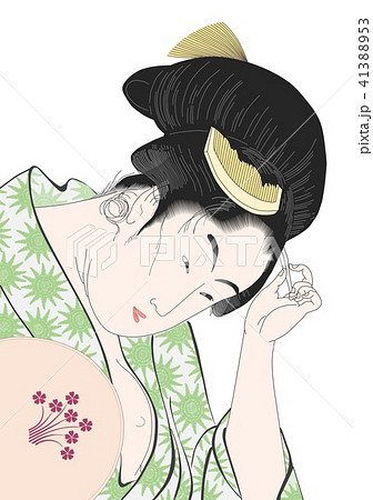 歌麿のあらはるる恋 41388953