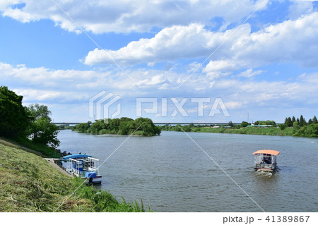 荒川と入間川の合流地点 41389867