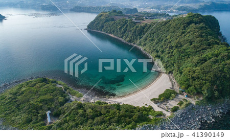 半島　砂浜　国東半島 41390149