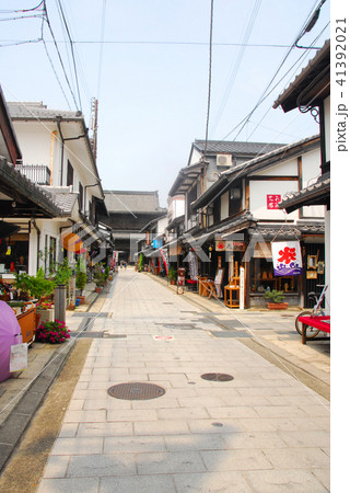 滋賀の長浜御坊表参道の情緒ある街並み 滋賀の長浜御坊表参道の情緒ある街並み 41392021