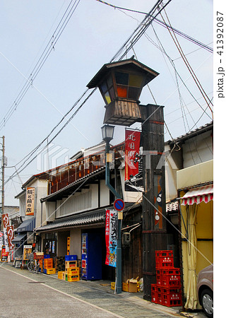 長浜市の北国街道の街並み 41392087