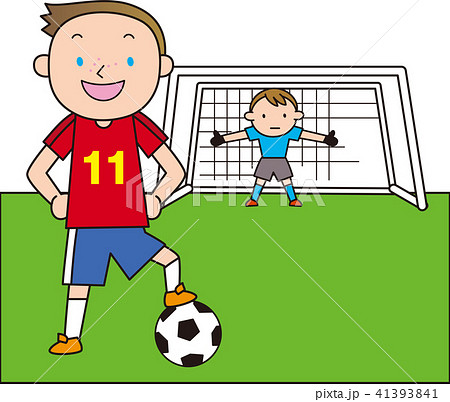 サッカー少年外人&キーパー サッカー少年外人&キーパー 41393841