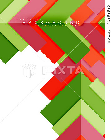 Multicolored abstract geometric shapes, geometry background for web banner 41393935