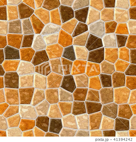 marble mosaic seamless background orange brown 41394242