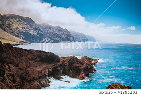 Wonderful natural pool at the Tenerife island 41395203