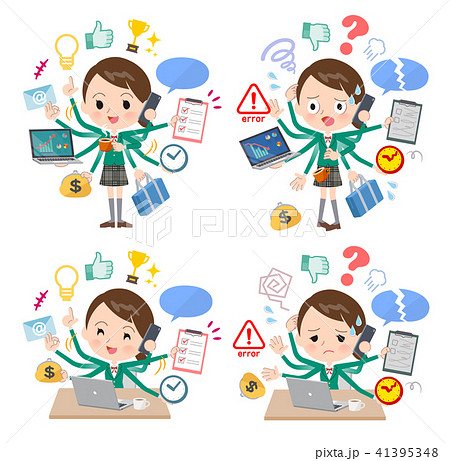 school girl Green Blazer_mulch task school school girl Green Blazer_mulch task school 41395348