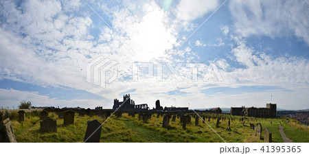 Panorama of Church of Saint Mary, Whitby, UK 41395365