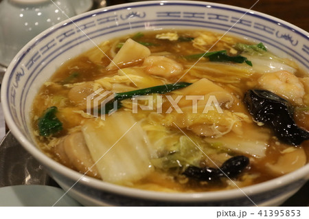 大阪市都島区にあるイオン京橋の中国料理屋さんで食べる「五目ラーメン」 41395853