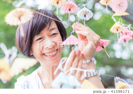 傘御籤 傘みくじ 神社 お参り 占い 41396171