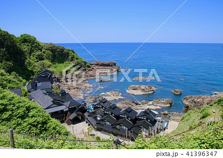 金剛崎 石川県 珠洲市 の写真素材