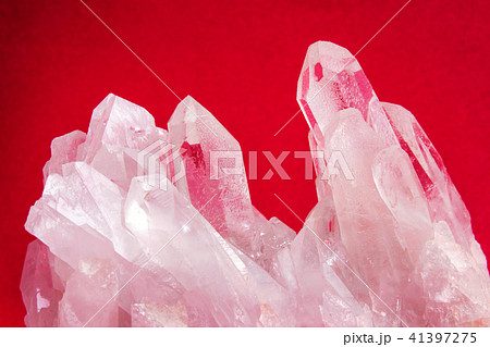 水晶クラスター 41397275